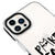 iPhone 13 Pro Max Poker Cat Face Telefon Kılıfı - Artycase - Siyah