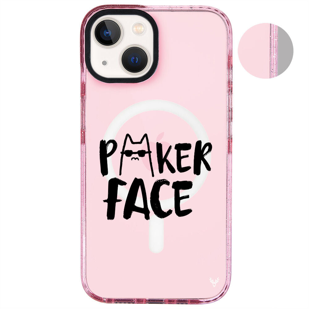 MagsafeliArtycaseSimliPembe