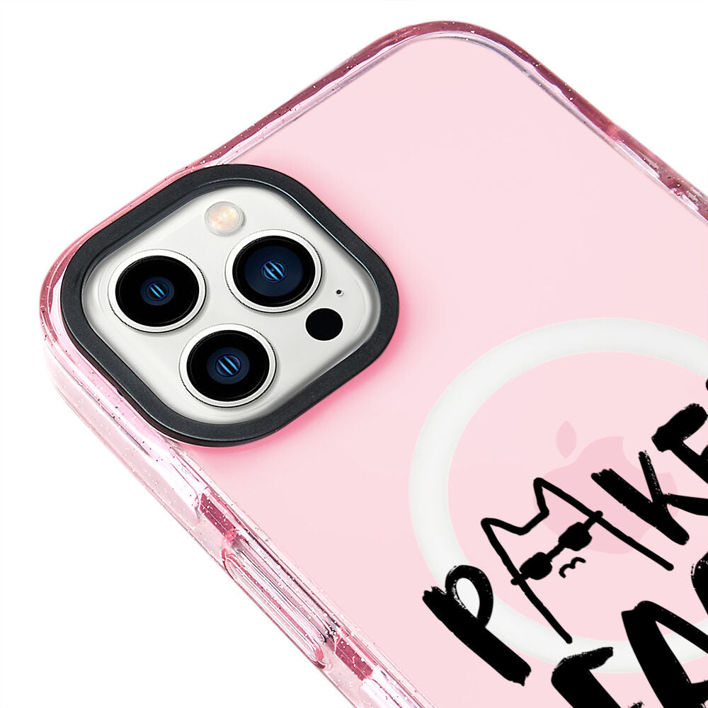 MagsafeliArtycaseSimliPembe