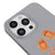 iPhone 16 Pro Joy The World Telefon Kılıfı - Renkli Silikon - Gri