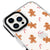 iPhone 12 Pro Max Gingerbread Man Telefon Kılıfı - Artycase - Siyah