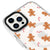 iPhone 14 Pro Gingerbread Man Telefon Kılıfı - Magsafeli Artycase - Beyaz