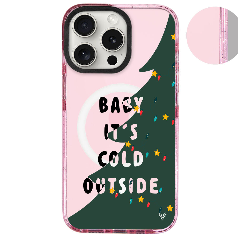 MagsafeliArtycaseSimliPembe