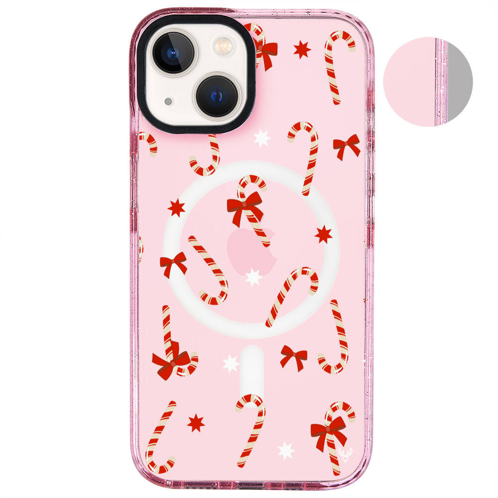 MagsafeliArtycaseSimliPembe