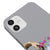iPhone 12 Go Party Telefon Kılıfı - Renkli Silikon - Gri
