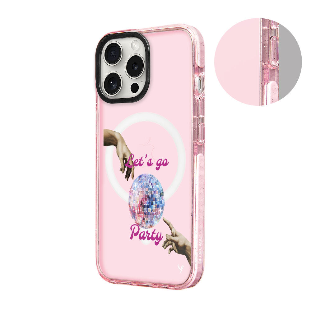 MagsafeliArtycaseSimliPembe