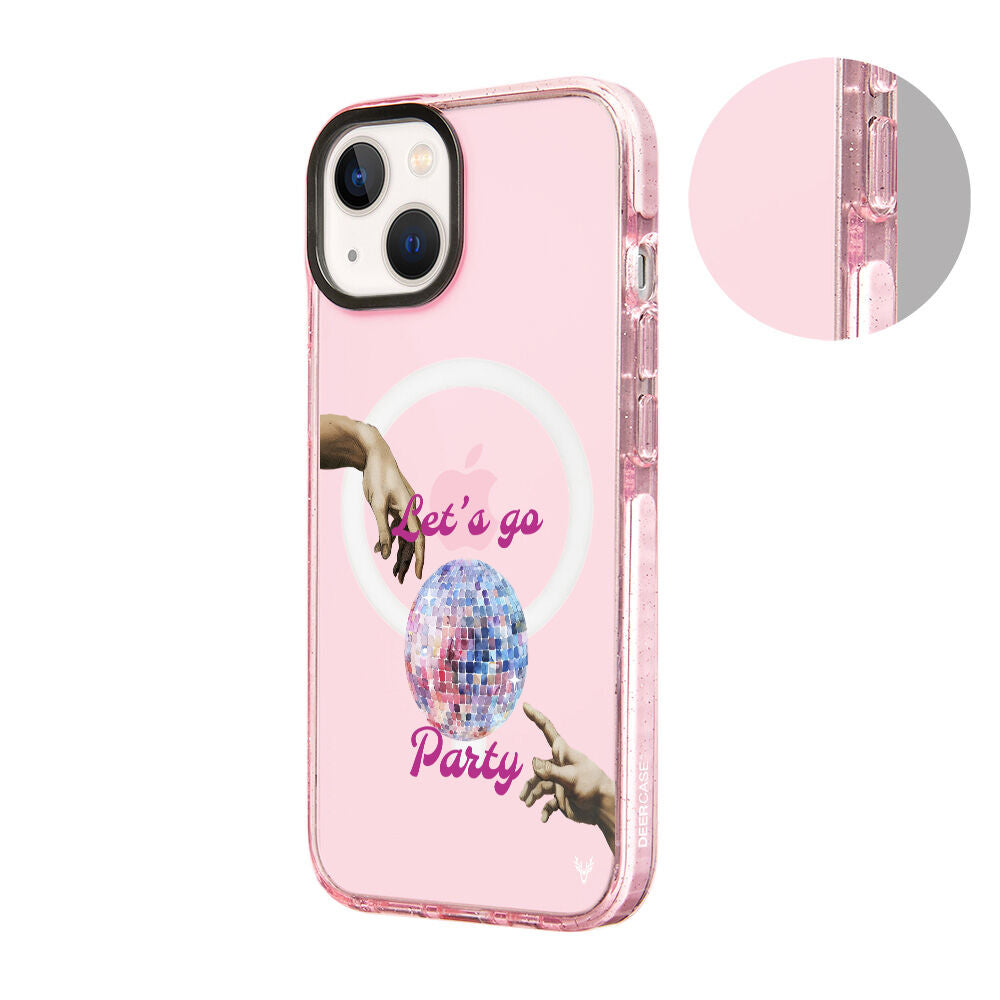 MagsafeliArtycaseSimliPembe
