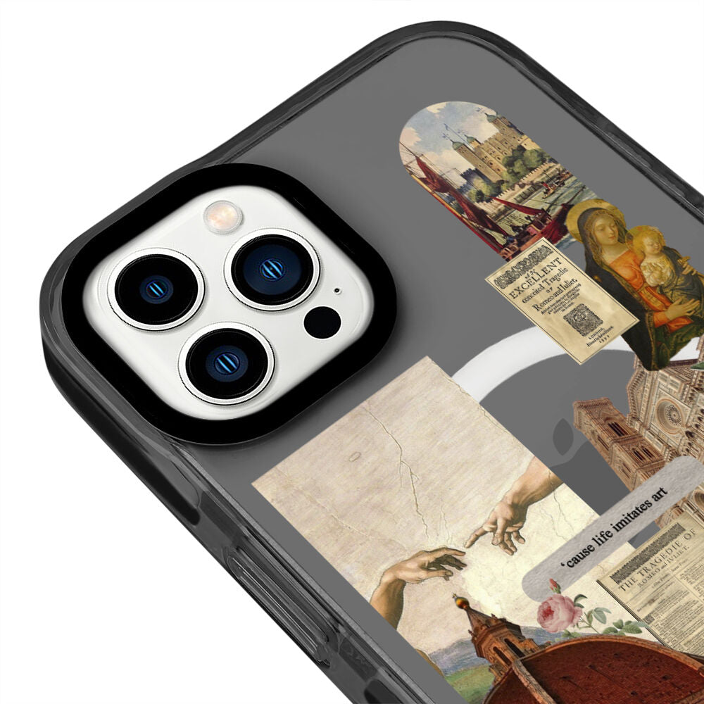 MagsafeliArtycaseCoolBlack