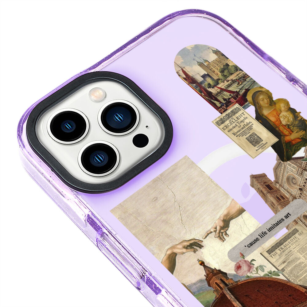 MagsafeliArtycaseSimliMor