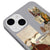 iPhone 14 Imitates Art Telefon Kılıfı - Renkli Silikon - Gri