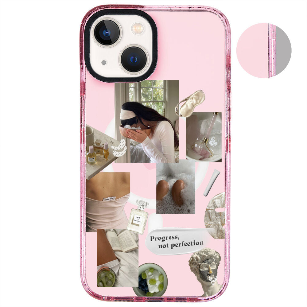 MagsafeliArtycaseSimliPembe