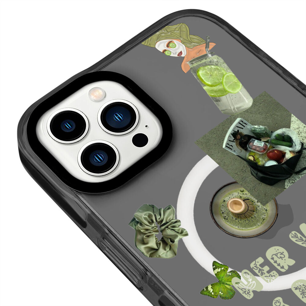 MagsafeliArtycaseCoolBlack