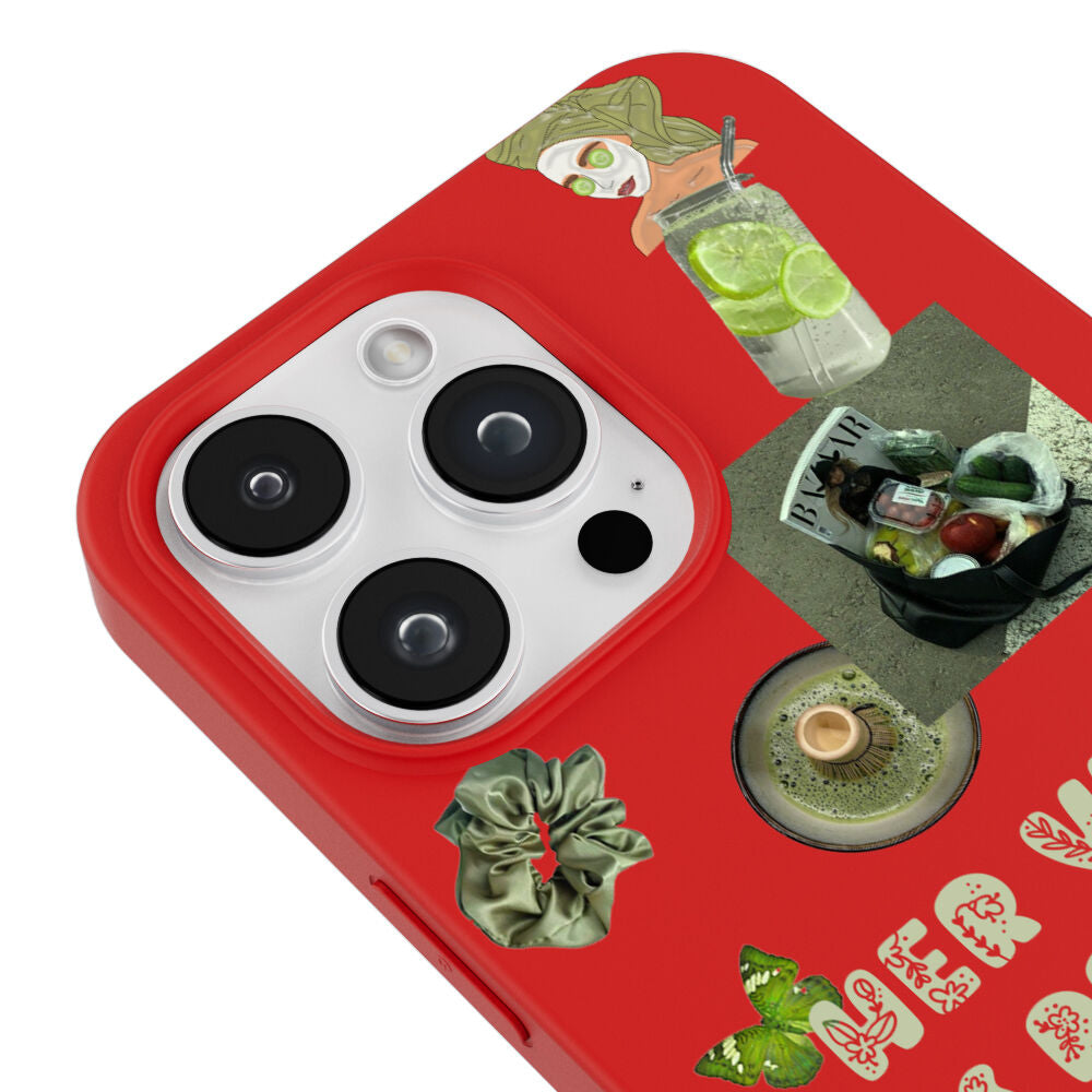 RenkliSilikonKırmızı