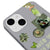 iPhone 14 Her Pretty Telefon Kılıfı - Renkli Silikon - Gri