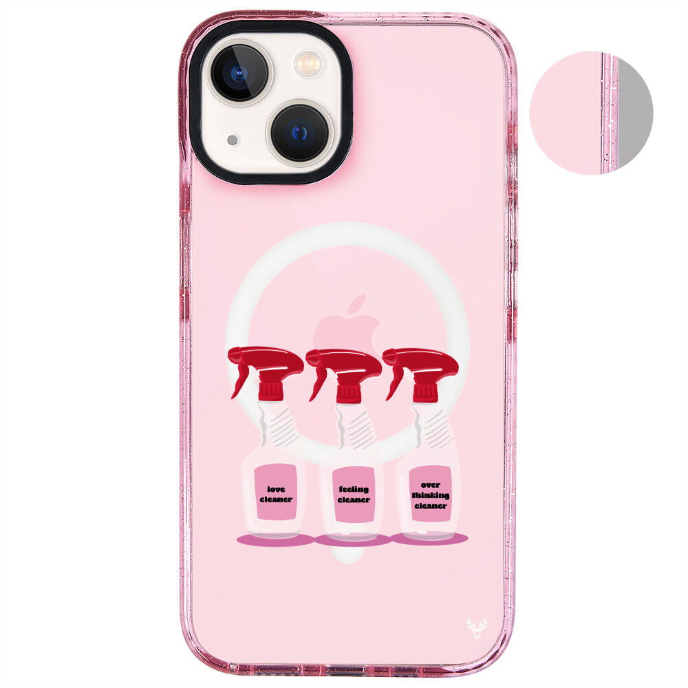 MagsafeliArtycaseSimliPembe