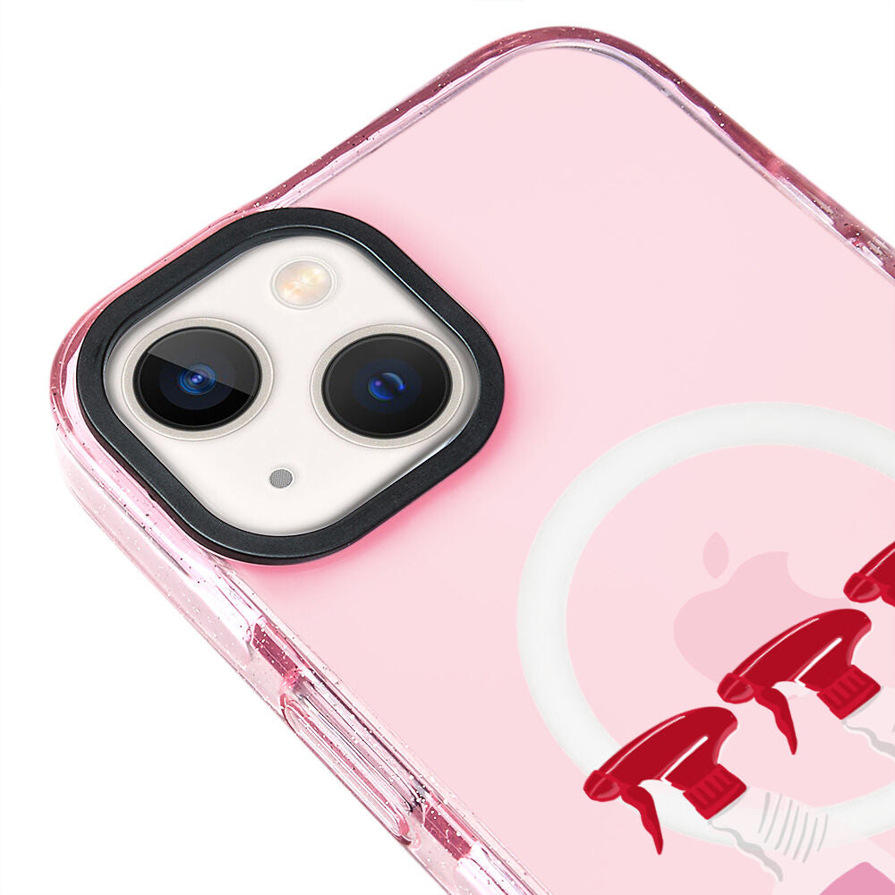 MagsafeliArtycaseSimliPembe