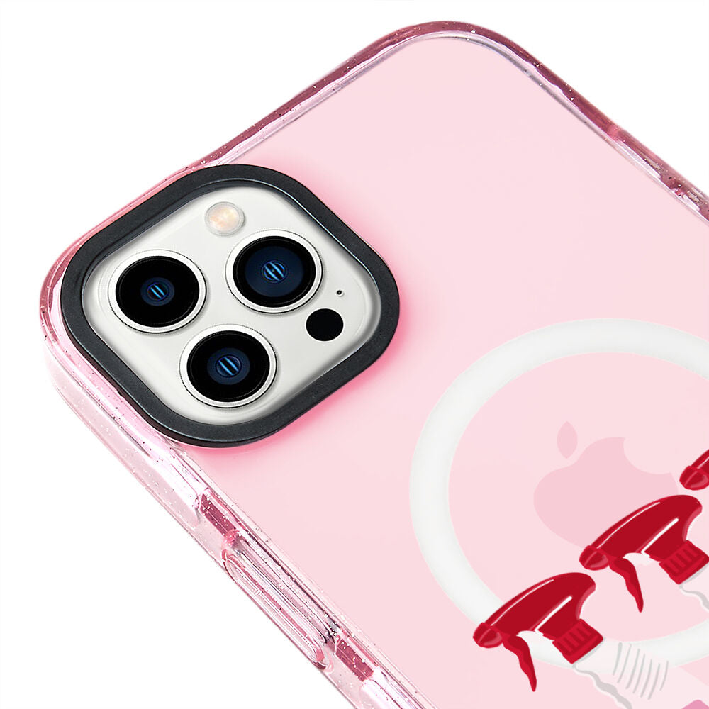 MagsafeliArtycaseSimliPembe