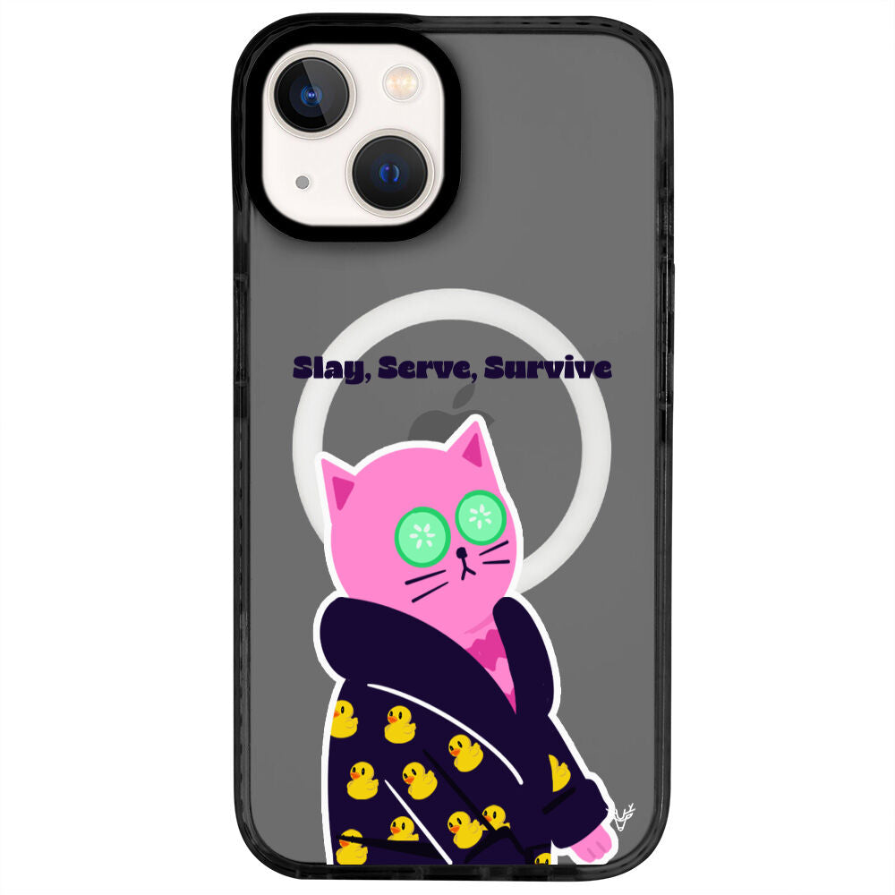 MagsafeliArtycaseCoolBlack