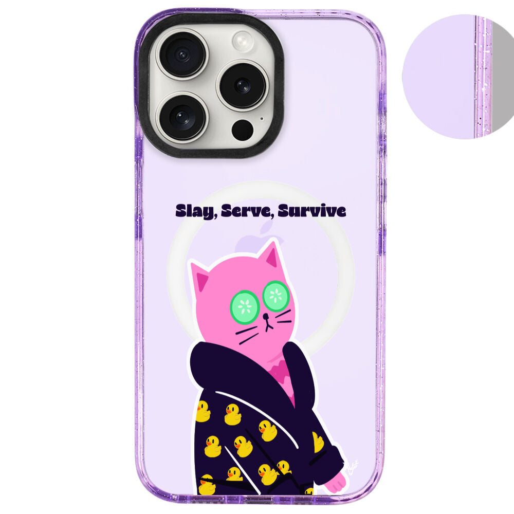 MagsafeliArtycaseSimliMor