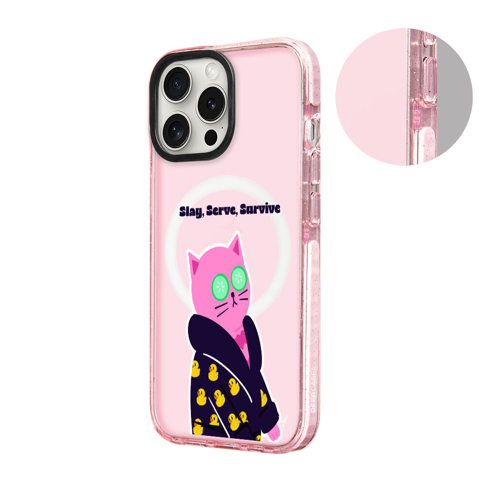 MagsafeliArtycaseSimliPembe