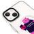 iPhone 15 LoveBombing Telefon Kılıfı - Magsafeli Artycase - Beyaz