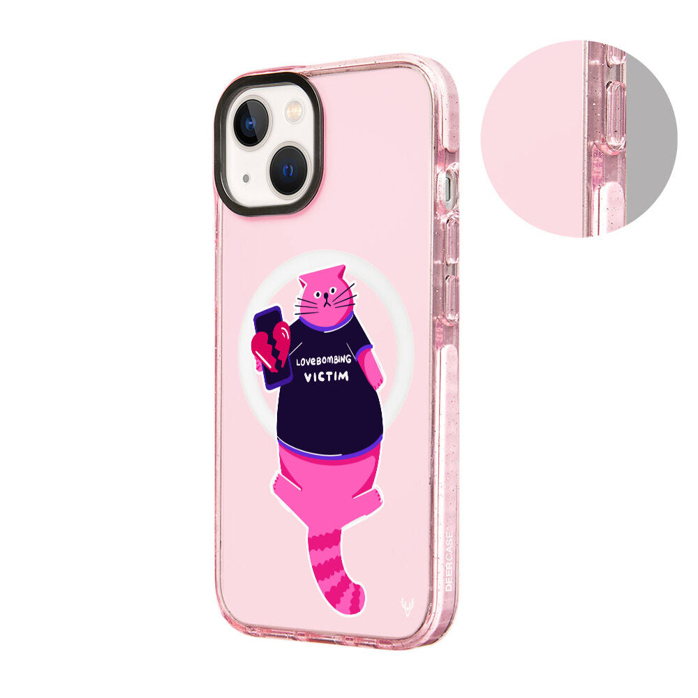 MagsafeliArtycaseSimliPembe