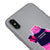 iPhone XS LoveBombing Telefon Kılıfı - Renkli Silikon - Gri