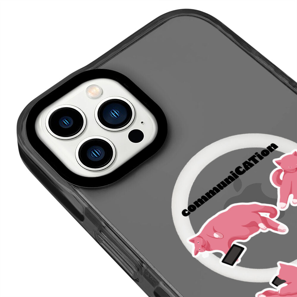 MagsafeliArtycaseCoolBlack