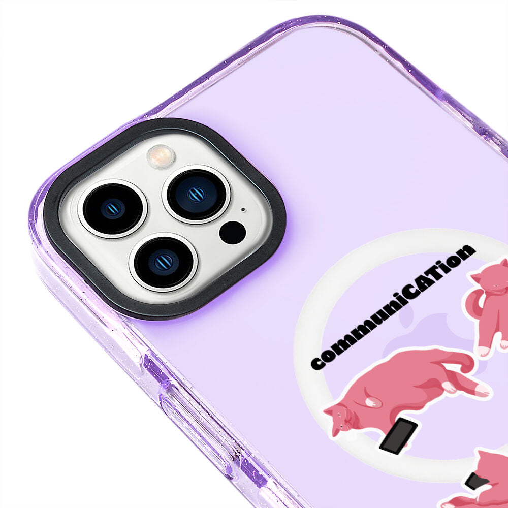 MagsafeliArtycaseSimliMor