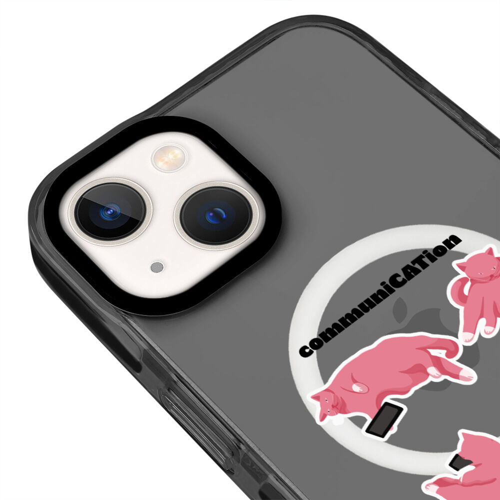 MagsafeliArtycaseCoolBlack