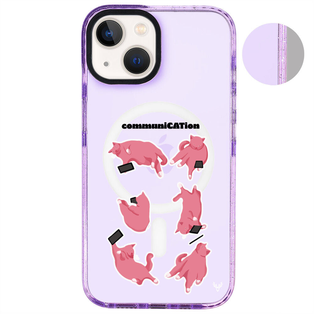 MagsafeliArtycaseSimliMor