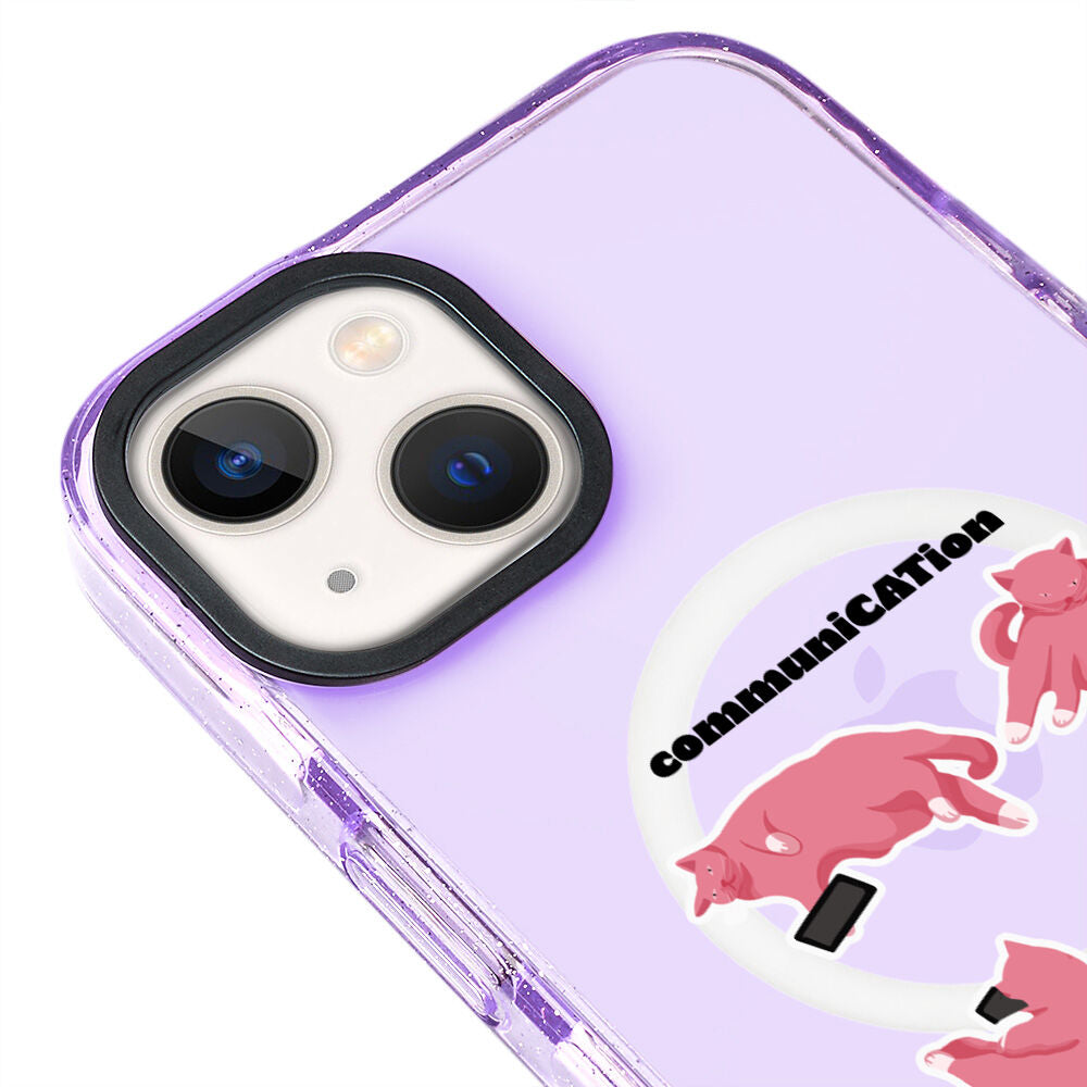 MagsafeliArtycaseSimliMor