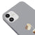 iPhone 12 Mini Caffeine Telefon Kılıfı - Renkli Silikon - Gri