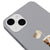 iPhone 15 Caffeine Telefon Kılıfı - Renkli Silikon - Gri