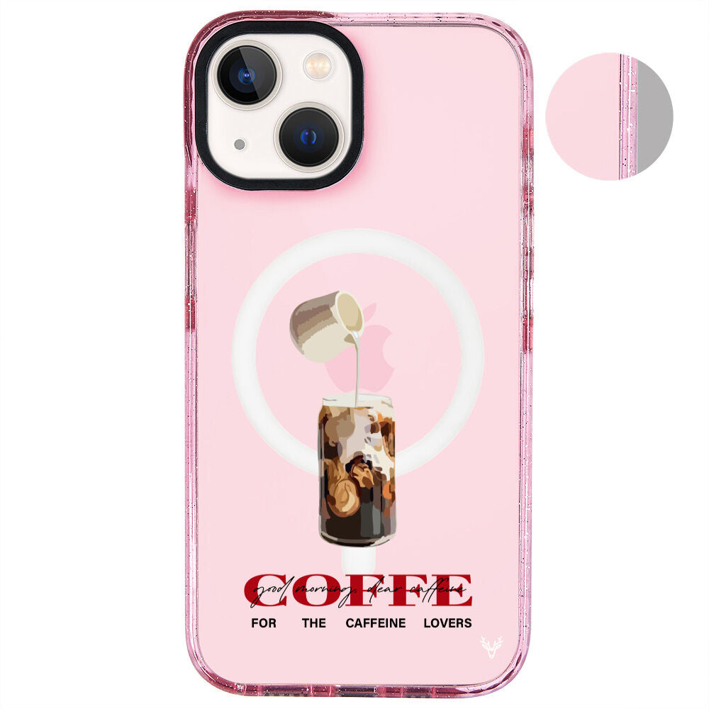 MagsafeliArtycaseSimliPembe