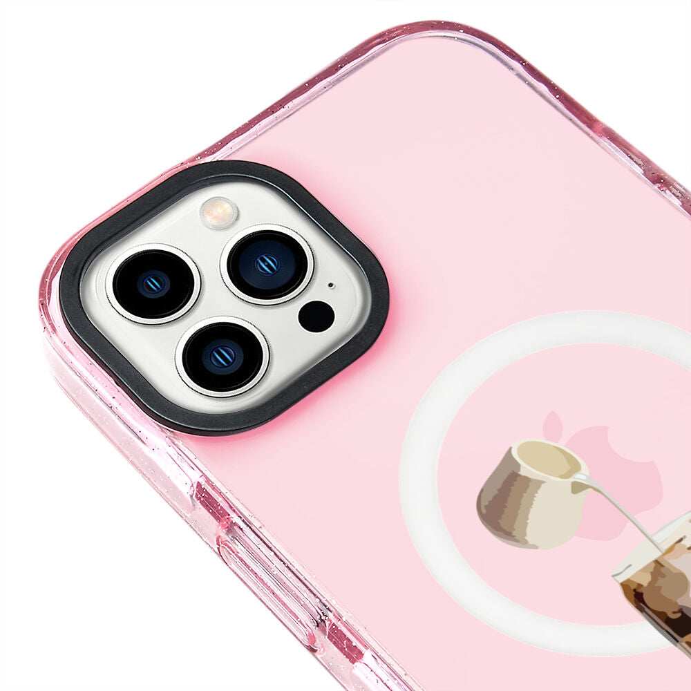 MagsafeliArtycaseSimliPembe