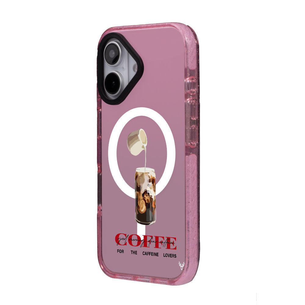 MagsafeliArtycaseSimliPembe