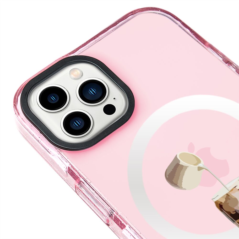 MagsafeliArtycaseSimliPembe