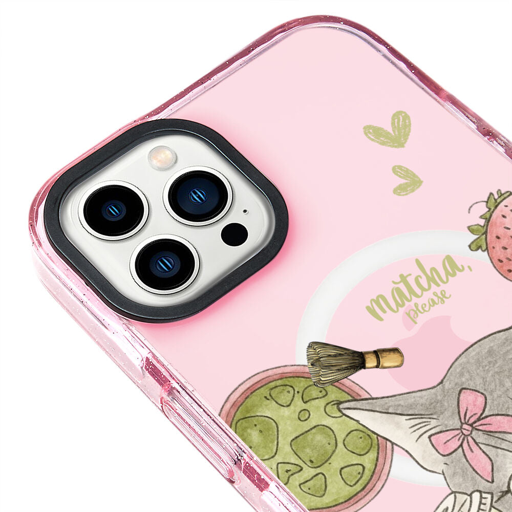 MagsafeliArtycaseSimliPembe