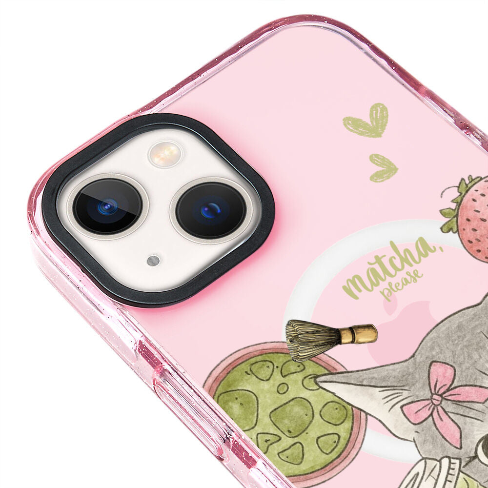 MagsafeliArtycaseSimliPembe