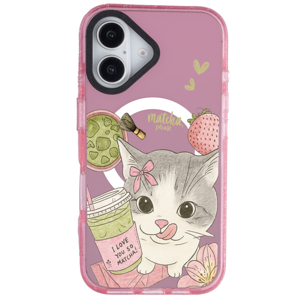 MagsafeliArtycaseSimliPembe