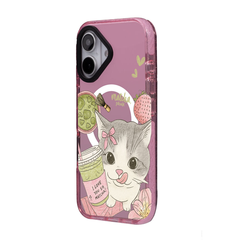 MagsafeliArtycaseSimliPembe
