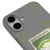 iPhone 16 Plus Matcha Latte Telefon Kılıfı - Renkli Silikon - Gri