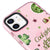 iPhone 11 Drink Matcha Telefon Kılıfı - Artycase - Simli Pembe