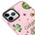 iPhone 11 Pro Max Drink Matcha Telefon Kılıfı - Artycase - Simli Pembe