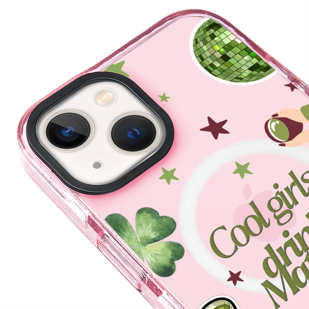 MagsafeliArtycaseSimliPembe