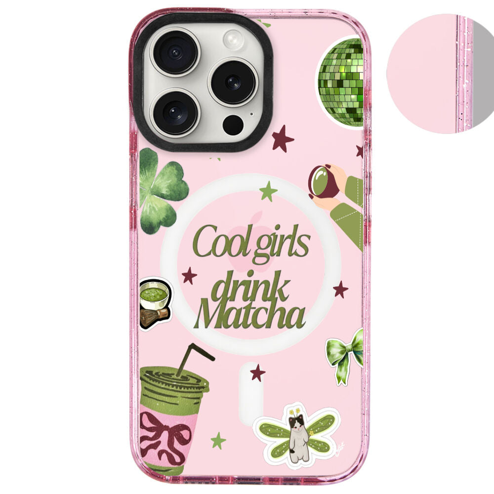 MagsafeliArtycaseSimliPembe