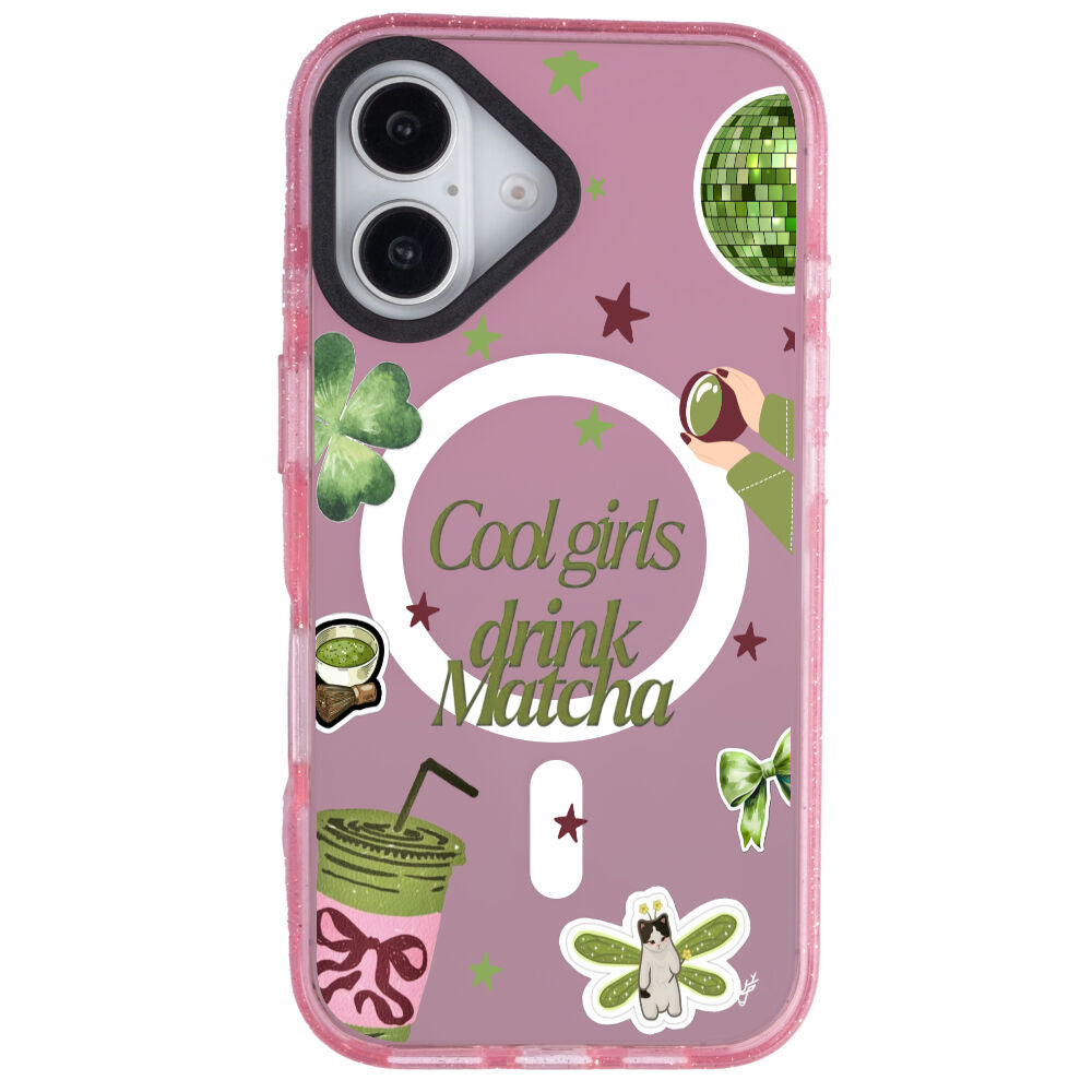 MagsafeliArtycaseSimliPembe