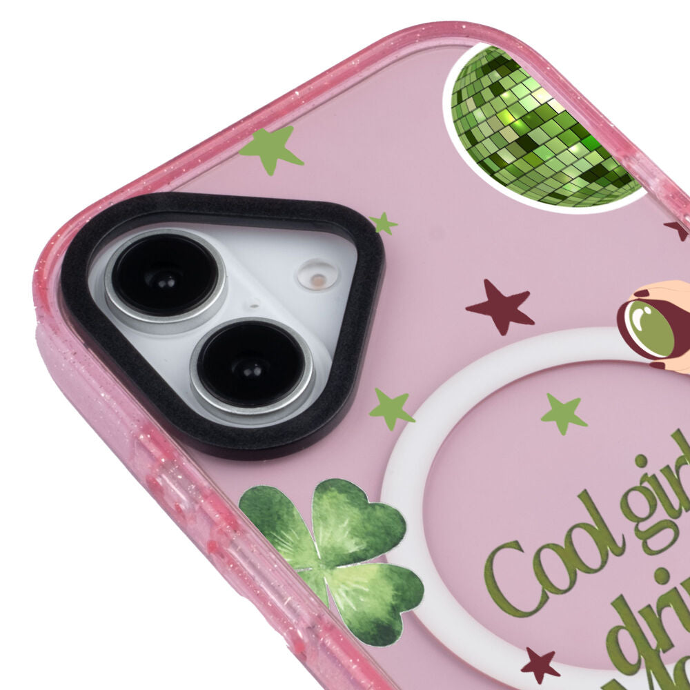 MagsafeliArtycaseSimliPembe