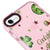 iPhone 6S Plus Drink Matcha Telefon Kılıfı - Artycase - Simli Pembe